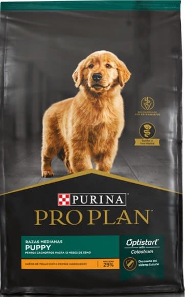 Pro plan puppy raza mediana 3 kilos